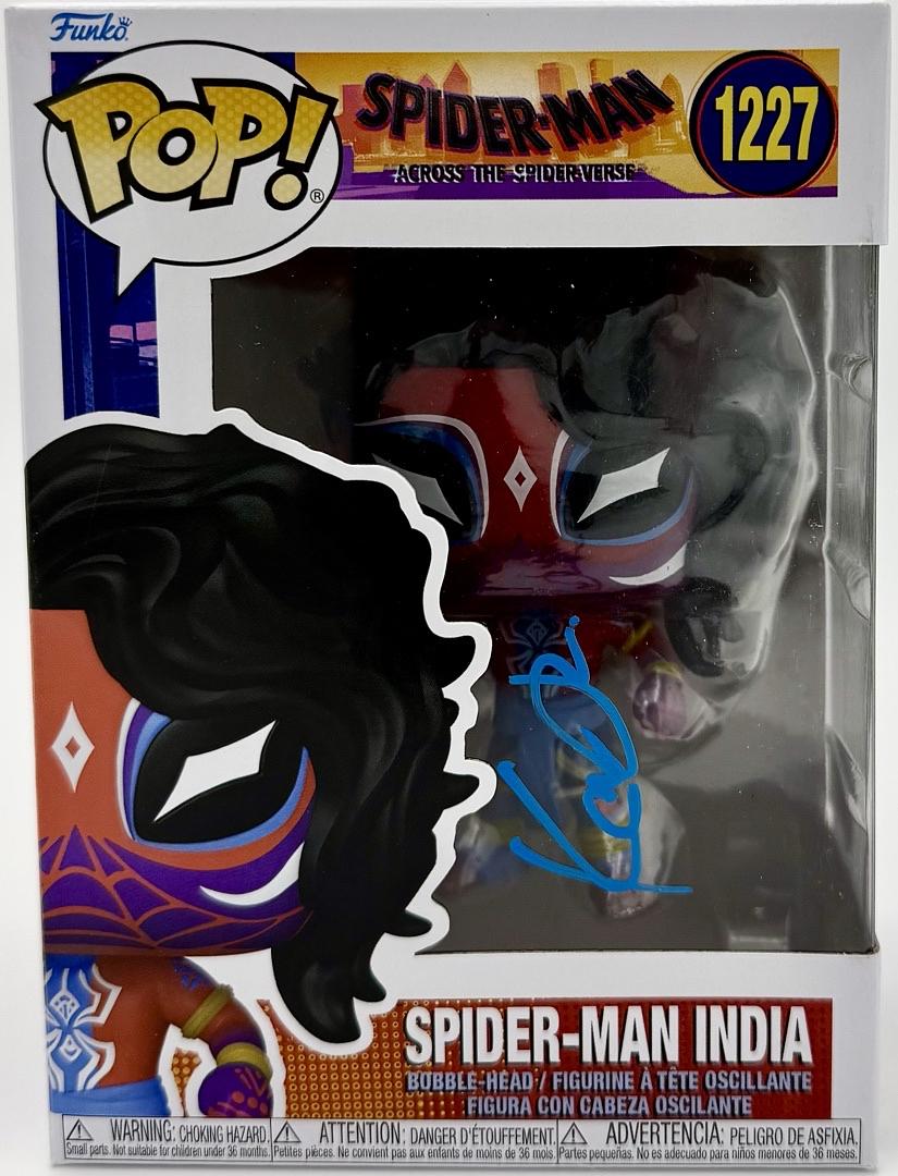 Karen Soni signed "Spider Man India" Funko #1227 (Spider Man) - Beckett COA